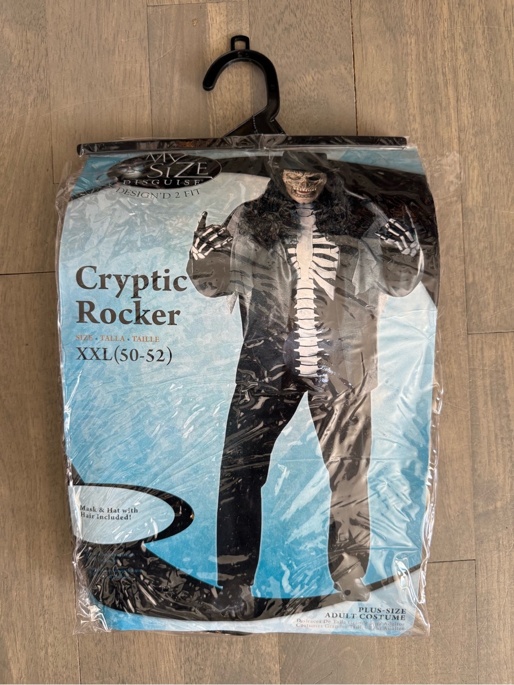 Cryptic Rocker Costume in Black and White - XXL